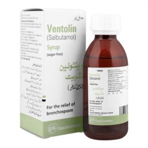 Ventolin Syrup, Sugar-Free, 120ml